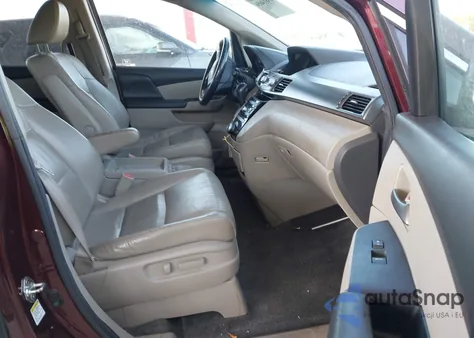 2012 Honda Odyssey Ex-L from USA, damaged, VIN 5FNRL5H6XCB136789